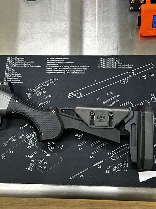 Das Traditional Stock SB bietet dir klassischen Komfort, verbesserte Kontrolle und einfache Montage für Beretta A300, A400 und 1301 – ideal für schnelles Zielen!